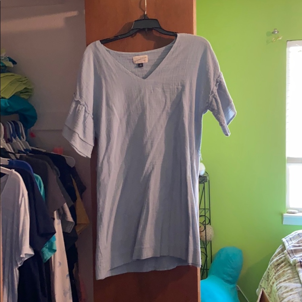 Light blue dress